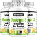 Omega 3 Triglycerides Gold Standard - akce 2+1 zdarma