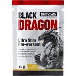 Black Dragon Ultra Stim Pre-workout - sáček (20 g) - 20 g, mango-pomeranč