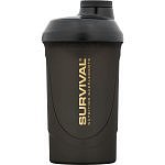 Šejkr Survival Gold - 600 ml (černý)