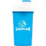 Šejkr Lionlab - 600 ml (modro-bílý)