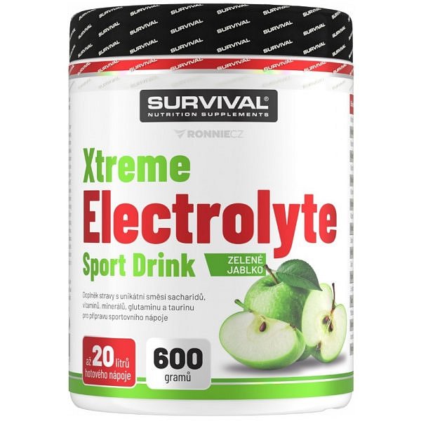 Xtreme Electrolyte Sport Drink - 600 g, pomeranč